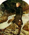 John Everett Millais Canvas Paintings - John Ruskin